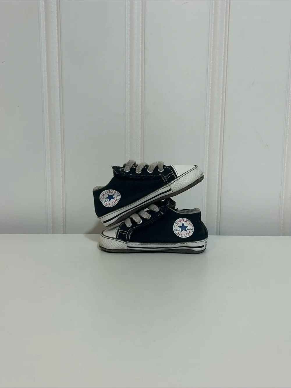 Converse ctas hi black toddler
